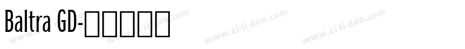 Baltra GD字体转换